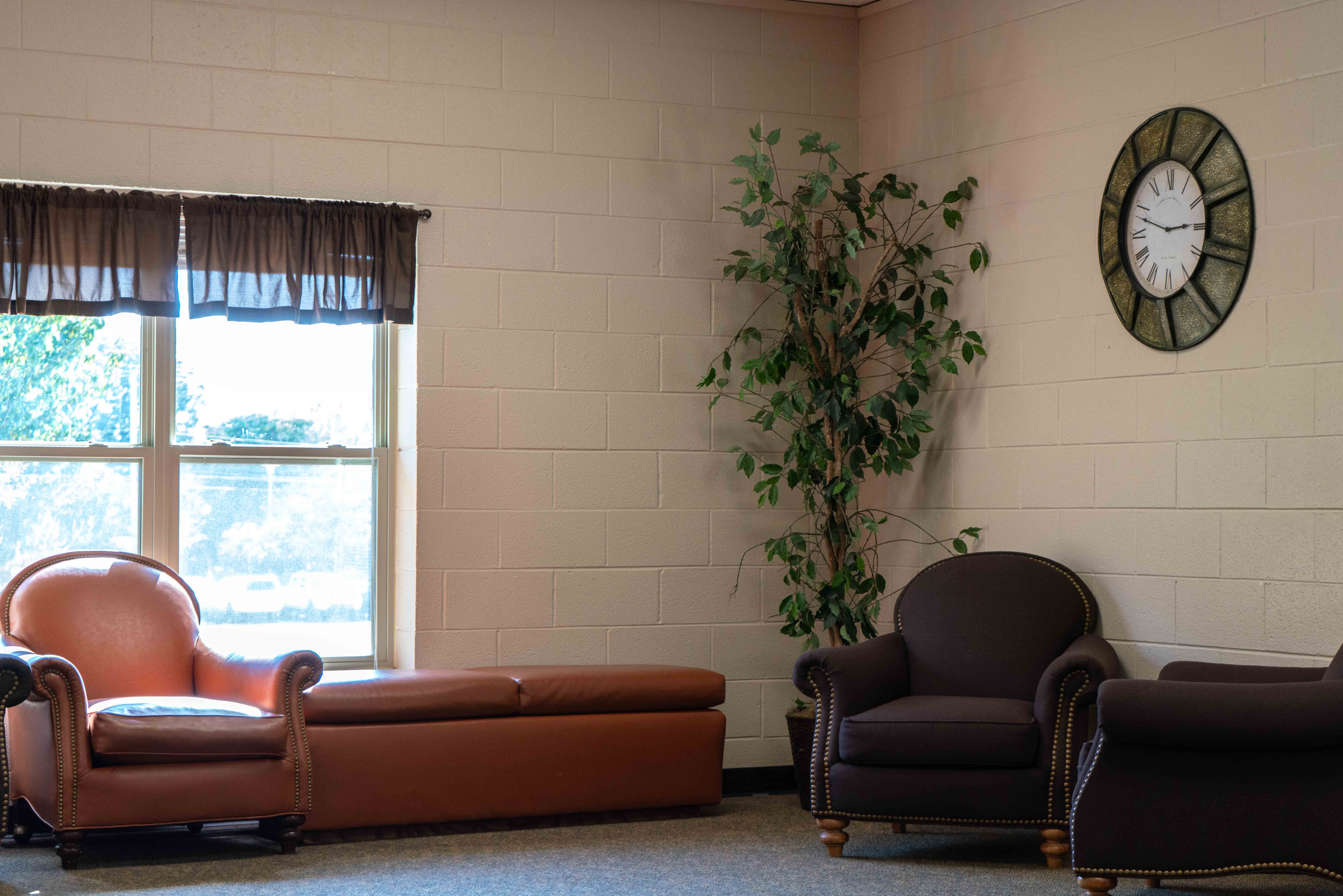 West corner of Brumley Community Center