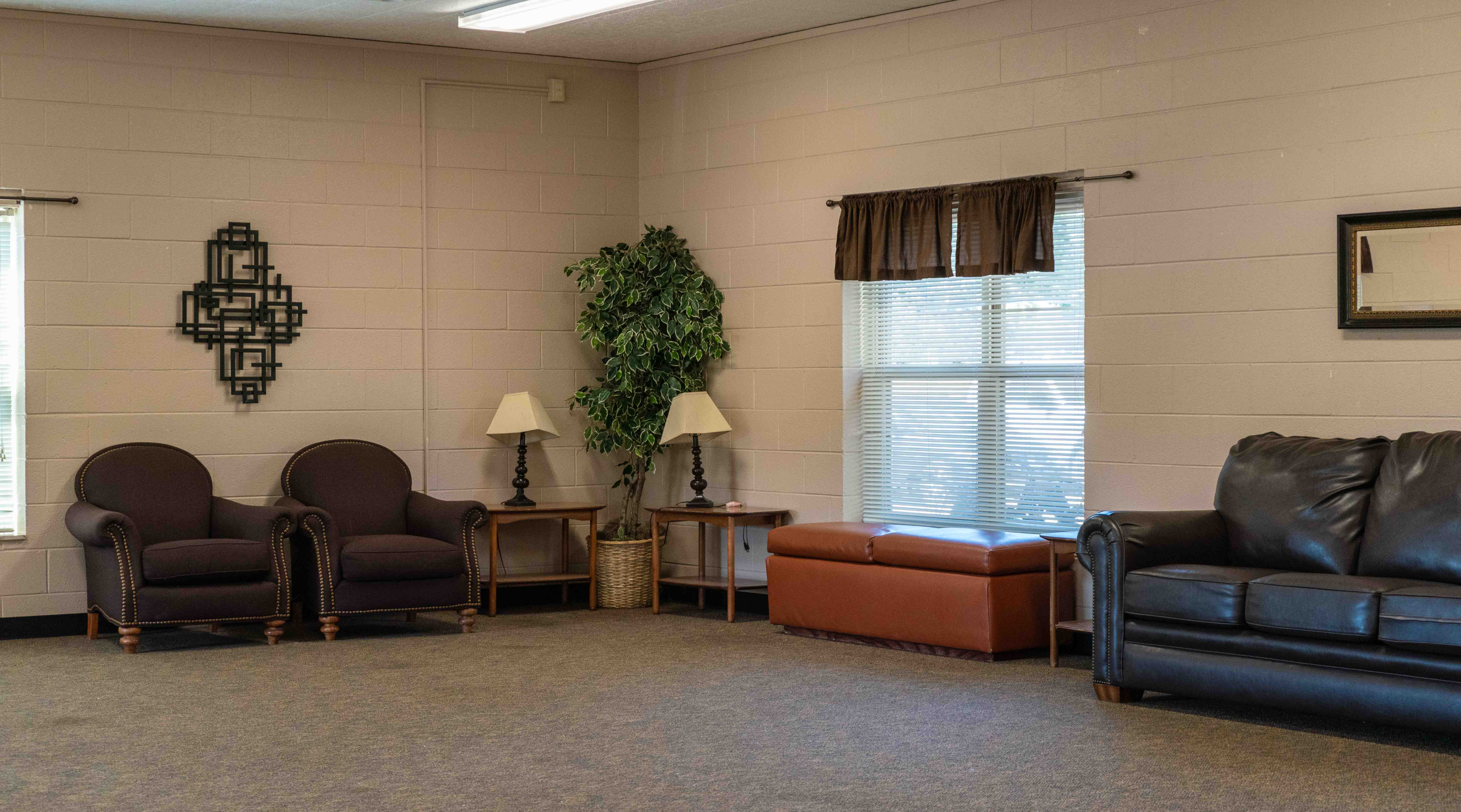 East corner of the Bumley Community Center