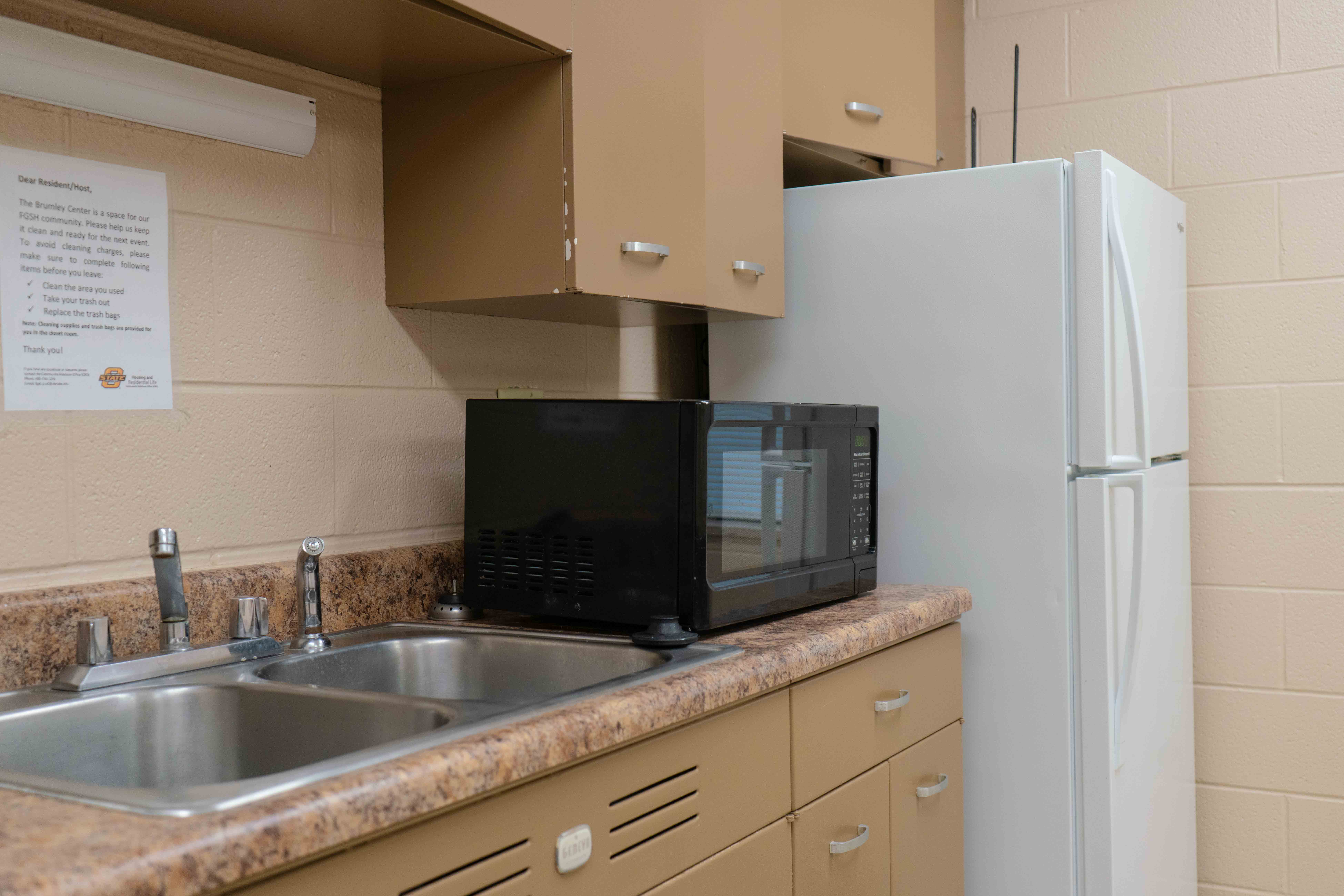 Brumley Community Center kitchen