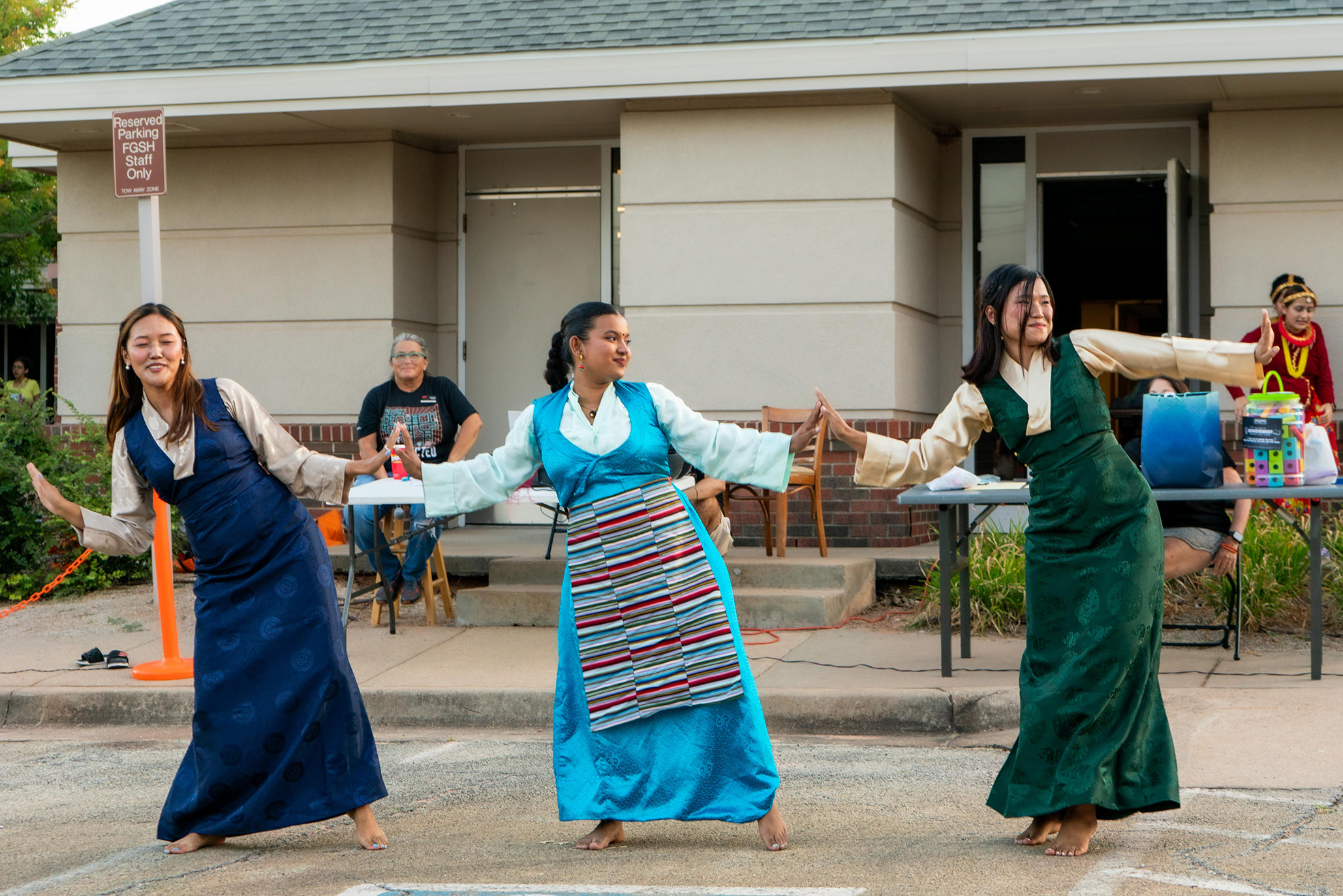 dancing at fgsh welcome bash