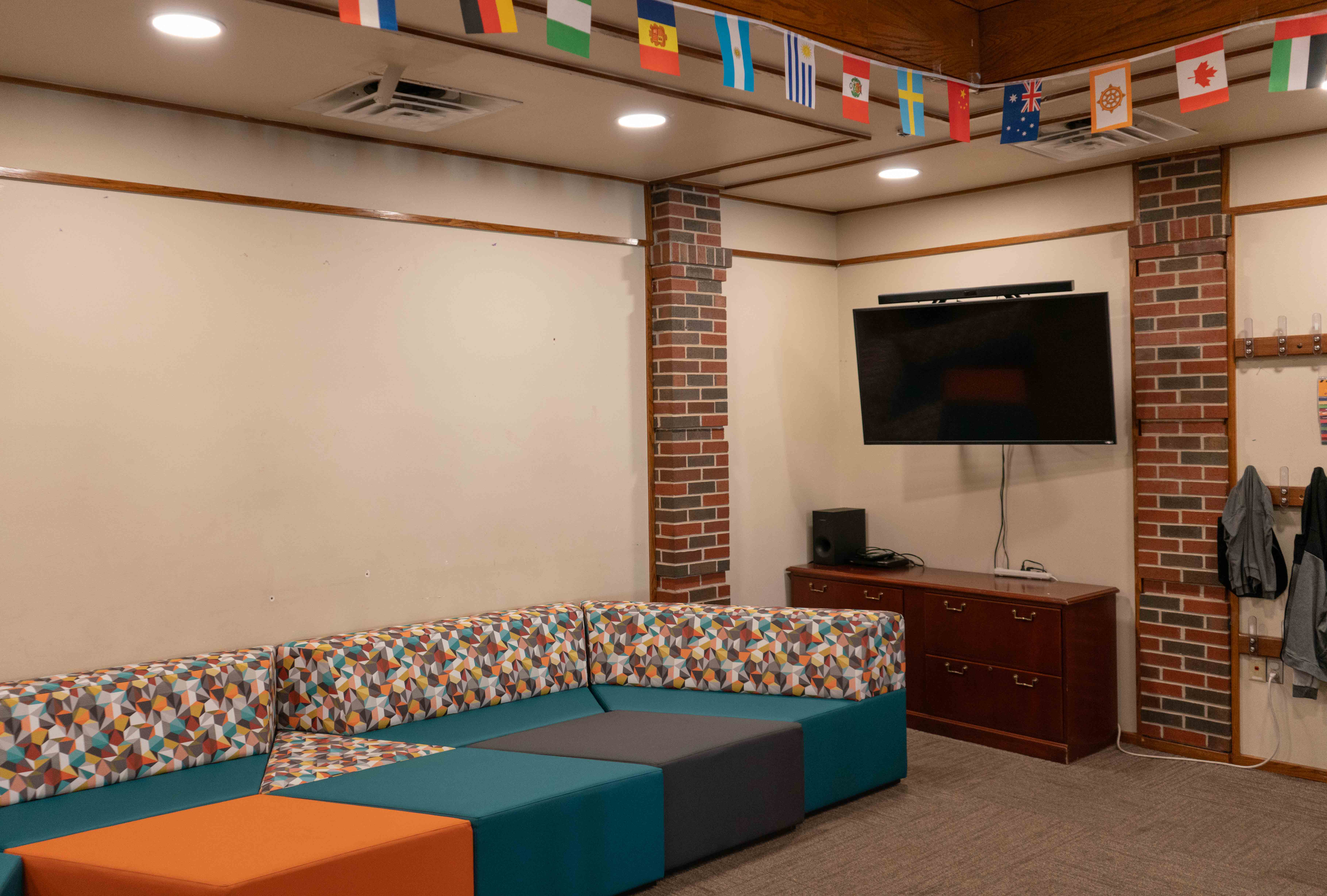 FRC Great Room lounge and TV