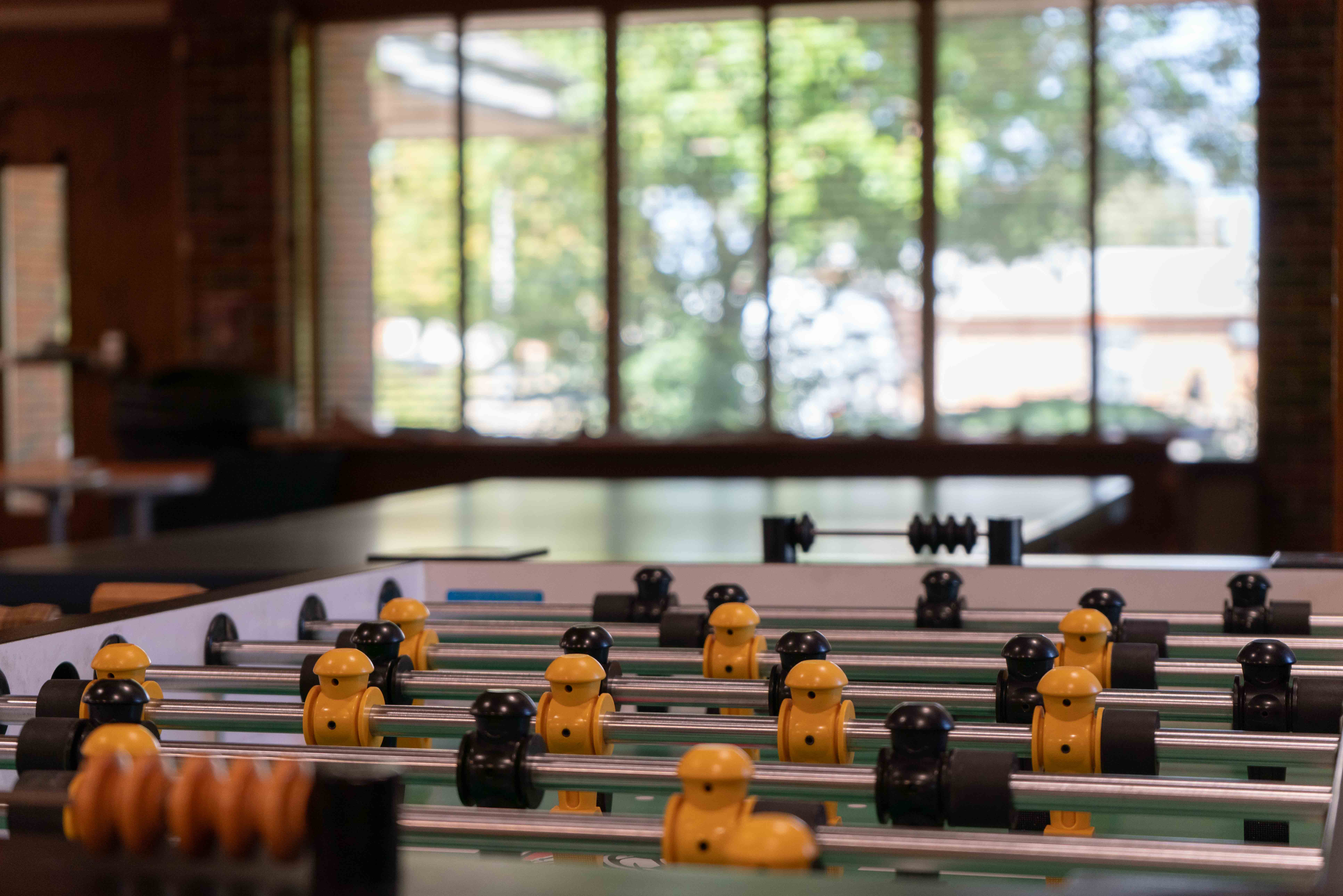 FRC Great Room foosball table