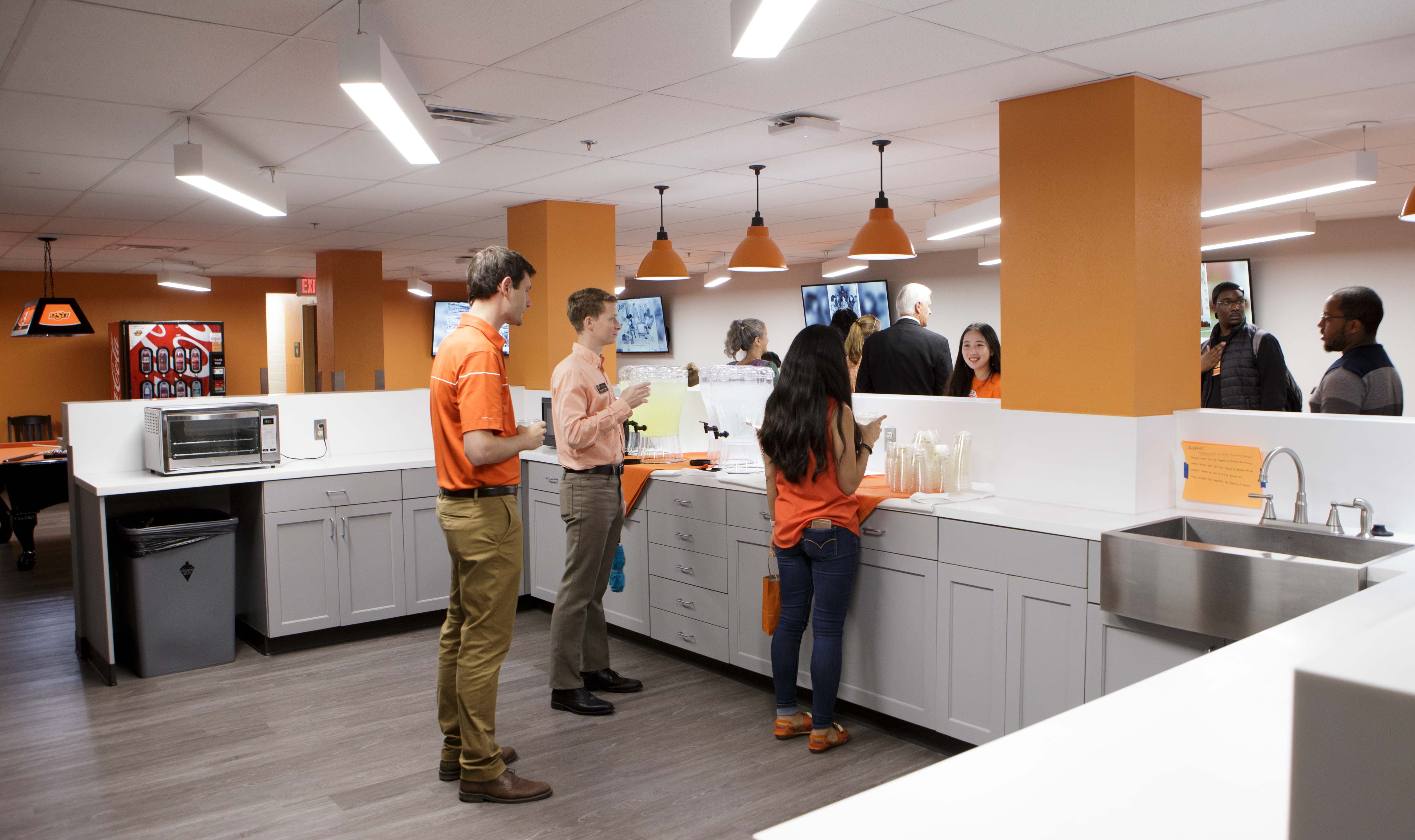 Iba Hall Basement Kitchen