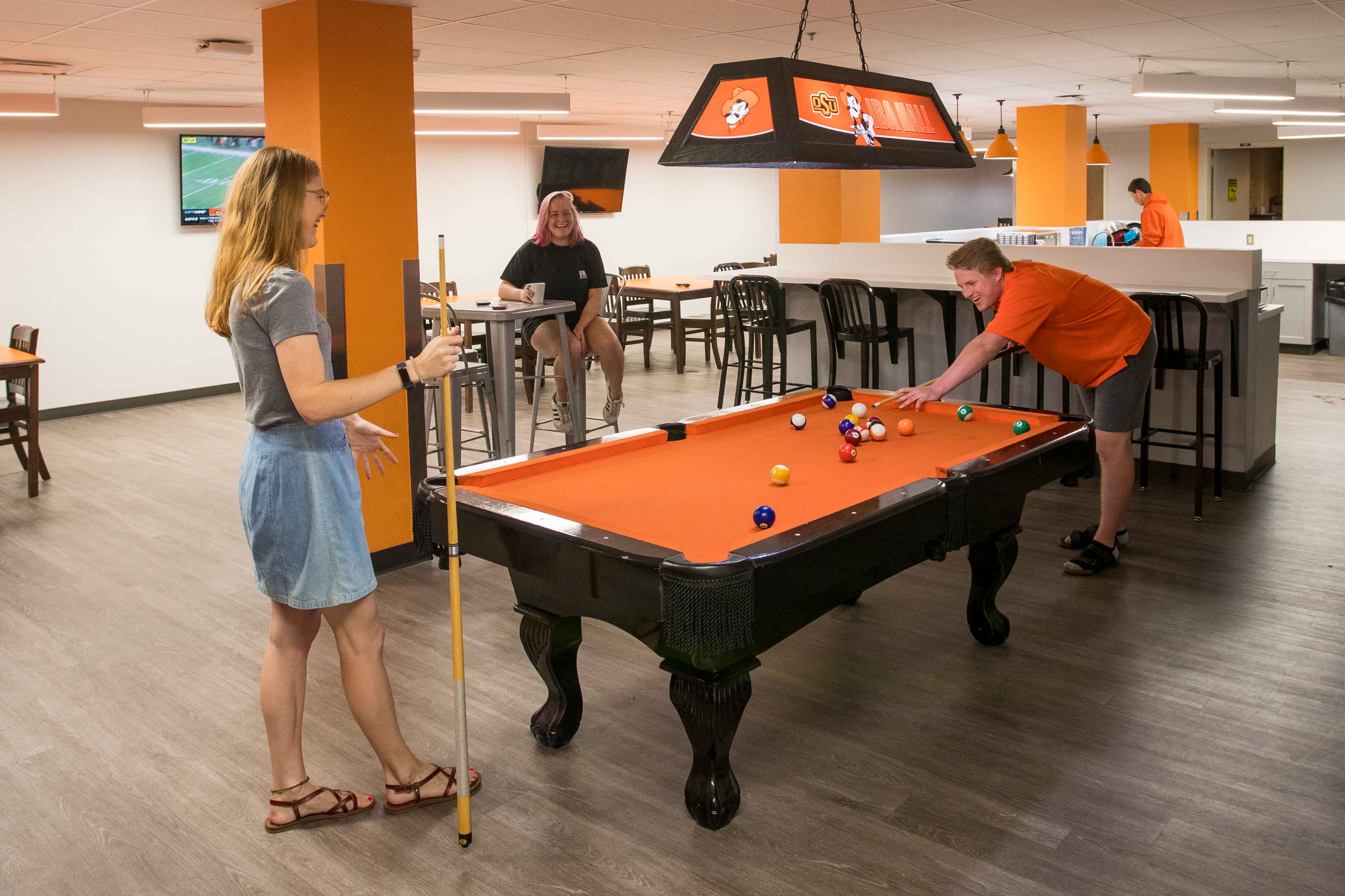 Iba Hall Basement recreation