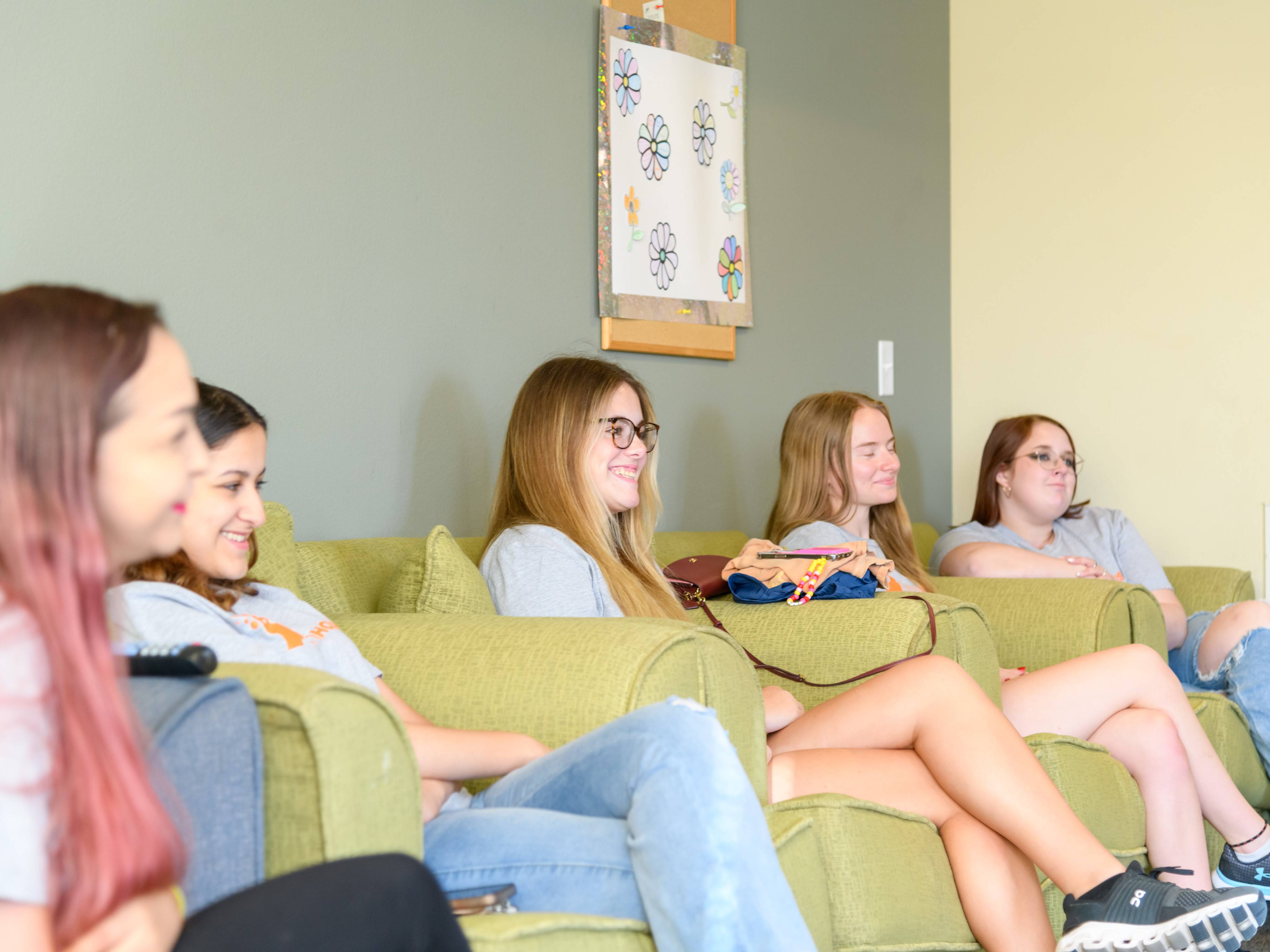 LLP Students Lounging