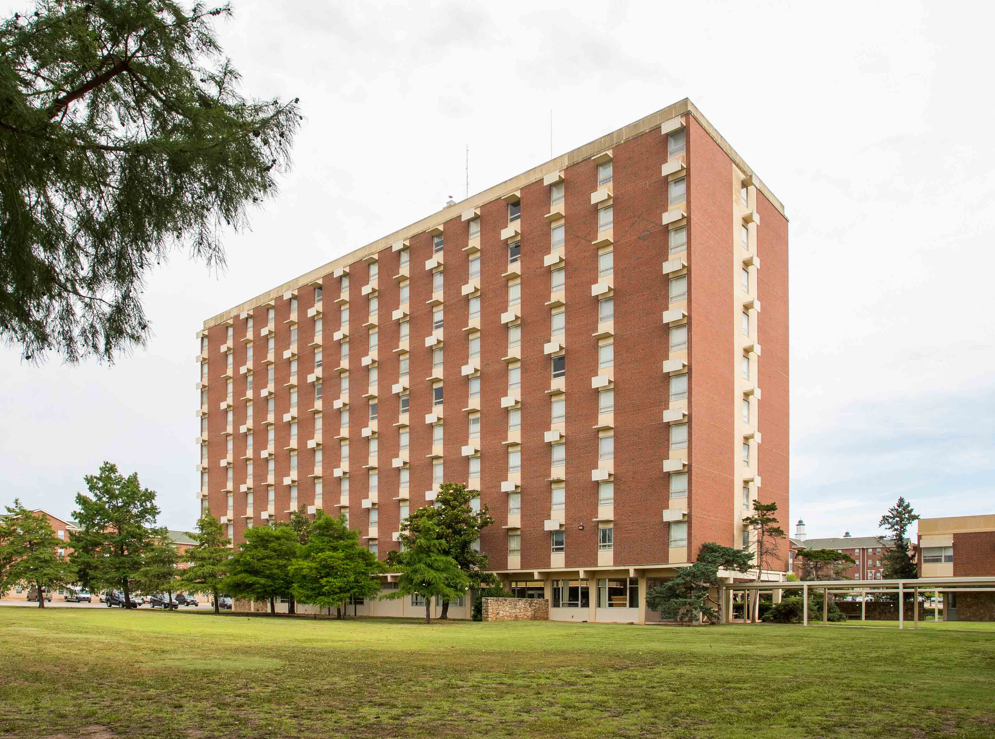 exterior image of Wentz hall building